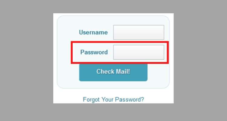 Type in your POF password in the “Password” text field.