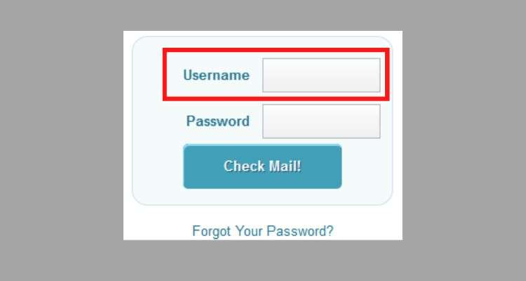 Type in your POF username in the “Username” text-field.